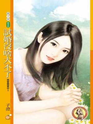 cover image of 試婚沒啥大不了【就愛賴著你２】〔限〕